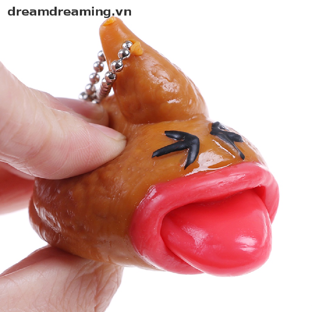 (Dreaming) Móc Khóa Biểu Tượng Cảm Xúc Vui Nhộn Giảm Căng Thẳng