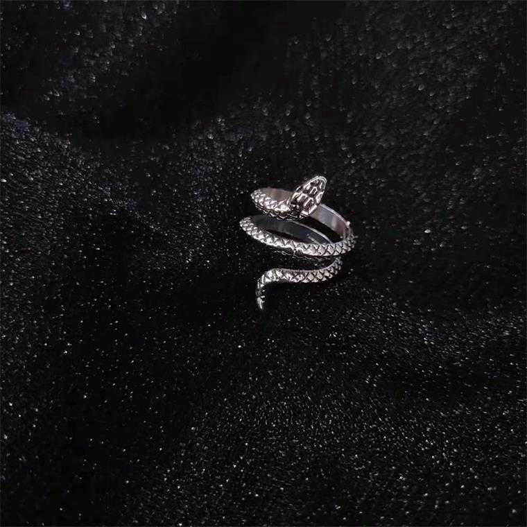 Nhẫn Hình Rắn Quấn Dây Có Thể Điều Chỉnh Kích Thước 2269 Dành Cho Nam Và Nữ