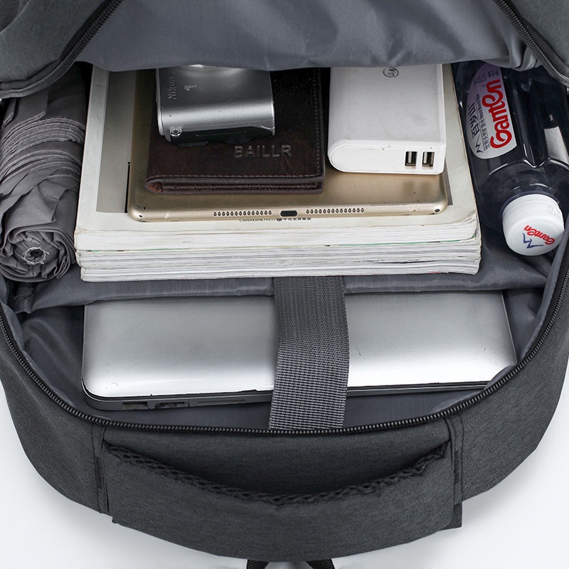 Ba lô đựng laptop sức chứa lớn thiết kế đơn giản thoải mái phong cách công sở cho nam và nữ