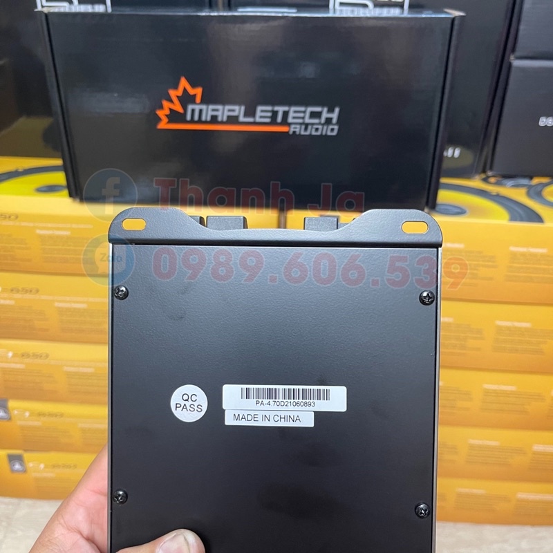 Amply mapletech PA 4.70D Canada , Bao Công Lắp Đặt