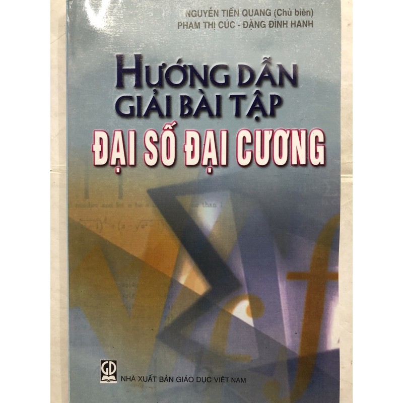 Sách - Hướng dẫn giải bài tập Đại số đại cương