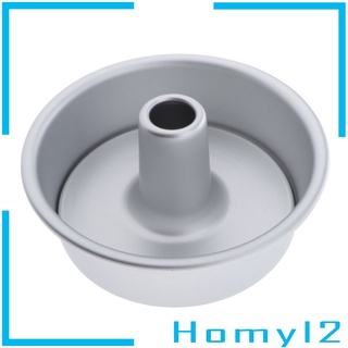 1 Set Alloy Chiffon Cake Mold Round Hollow Angel Food Cake Pan Baking Mould