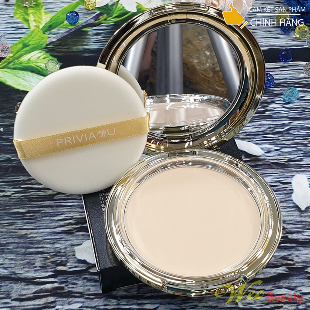 Phấn Phủ Ngọc Trai Dưỡng Da Siêu Mịn - Privia 20g [Hàn Quốc] | BigBuy360 - bigbuy360.vn