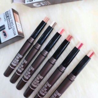 PHẤN MẮT THỎI NOVO 2 LINE STEREO TWO LINE EYE SHADOW