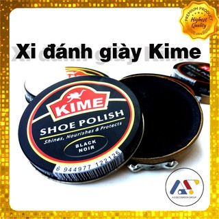 Xi đánh giày Kime - Làm bóng da giày - bảo vệ da - màu đen, nâu