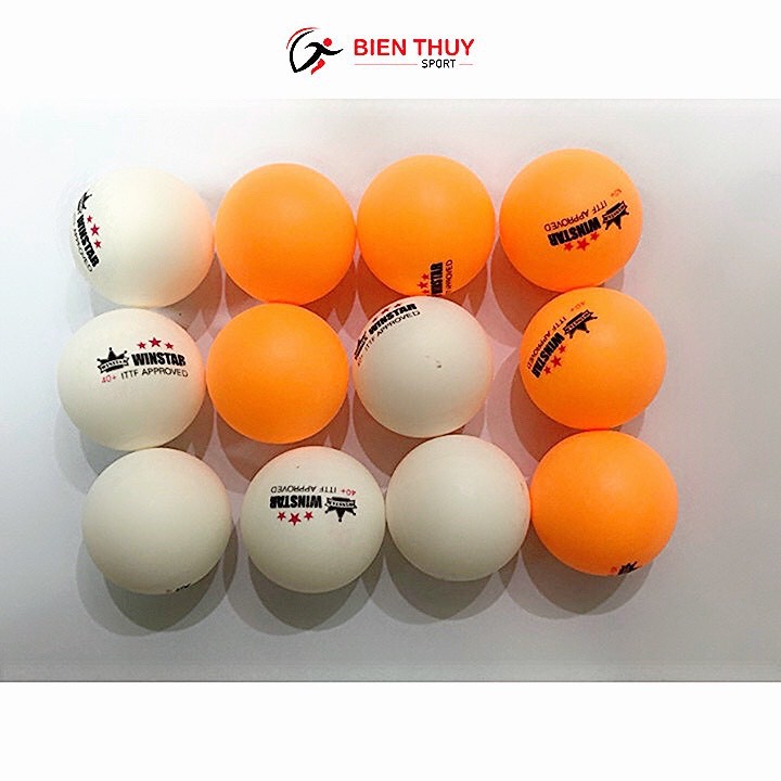 Sỉ 30 Quả Bóng Bàn WINSTAR 3 Sao  CAO CẤP - HÀNG CHÍCH HÃNG