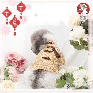 Áo Tết Gấm Cho Thú Cưng