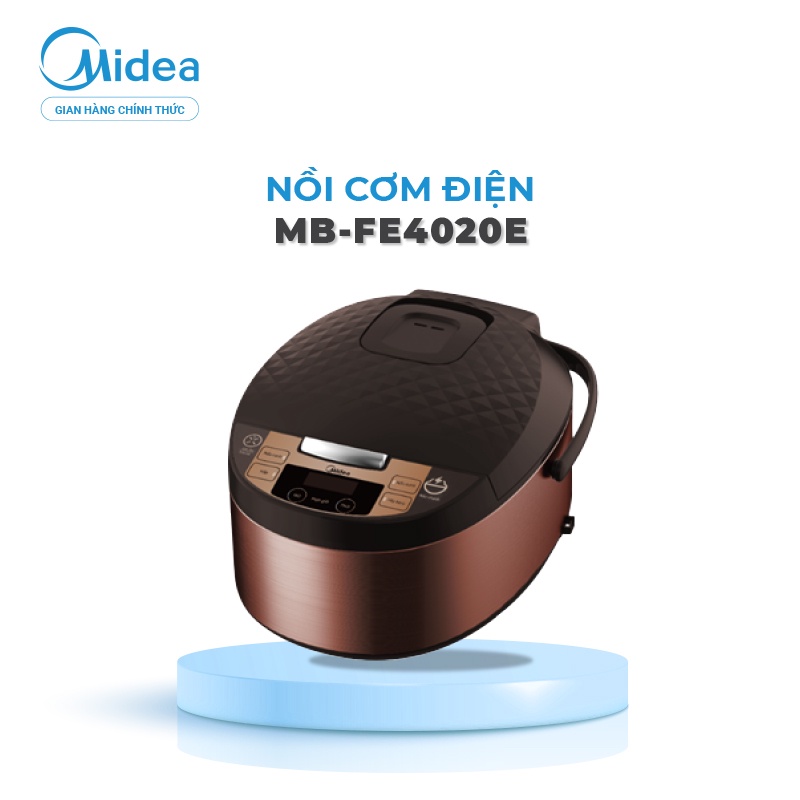 Nồi cơm điện tử Midea MB-FS4020E 1.5 Lít - Hàng chính hãng bảo hành điện tử 1 năm