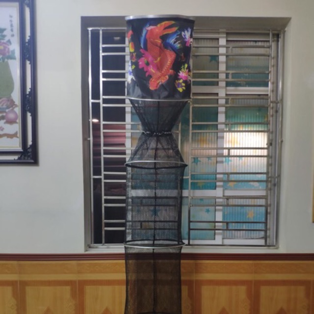 Rọng cá Daiwa đen 3 size