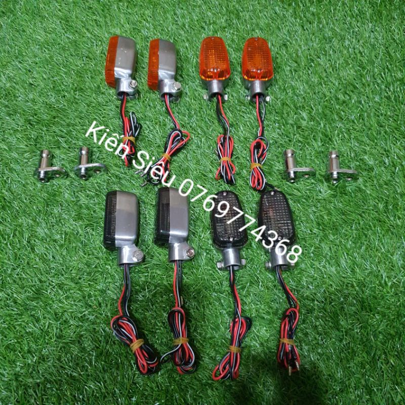 2 cái Xi nhan kiểu TaKeGaWa phù hợp GD110, Husky125, CG125, YB125, Caferacer, CB400