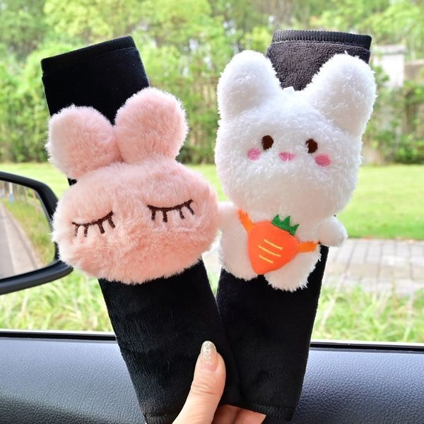 Vỏ Bọc Dây Đai An Toàn Bốn Mùa Thông Dụng Trang Trí Nội Thất Xe Hơi Có Túi Đeo Vai Dễ Thương