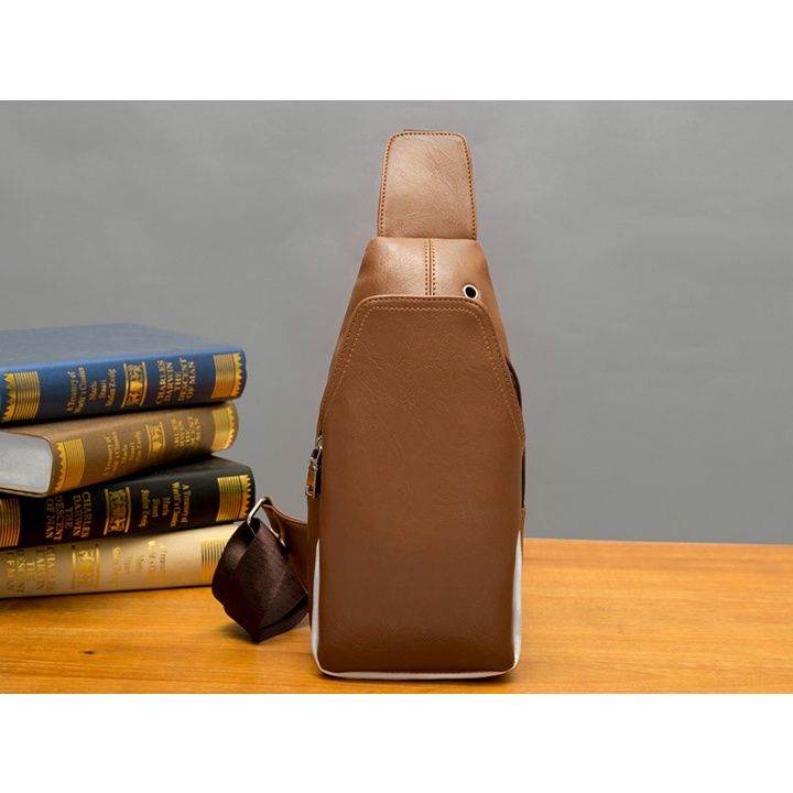 Túi đeo chéo da nam Hàn Quốc cao cấp mẫu mới