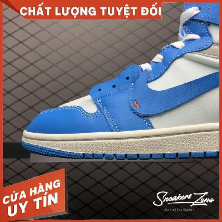 (FREESHIP+HỘP+QUÀ) Giày thể thao AIR JORDAN 1 OFF WHITE Retro High University UNC xanh trắng siêu đẹp cho nam và nữ | BigBuy360 - bigbuy360.vn