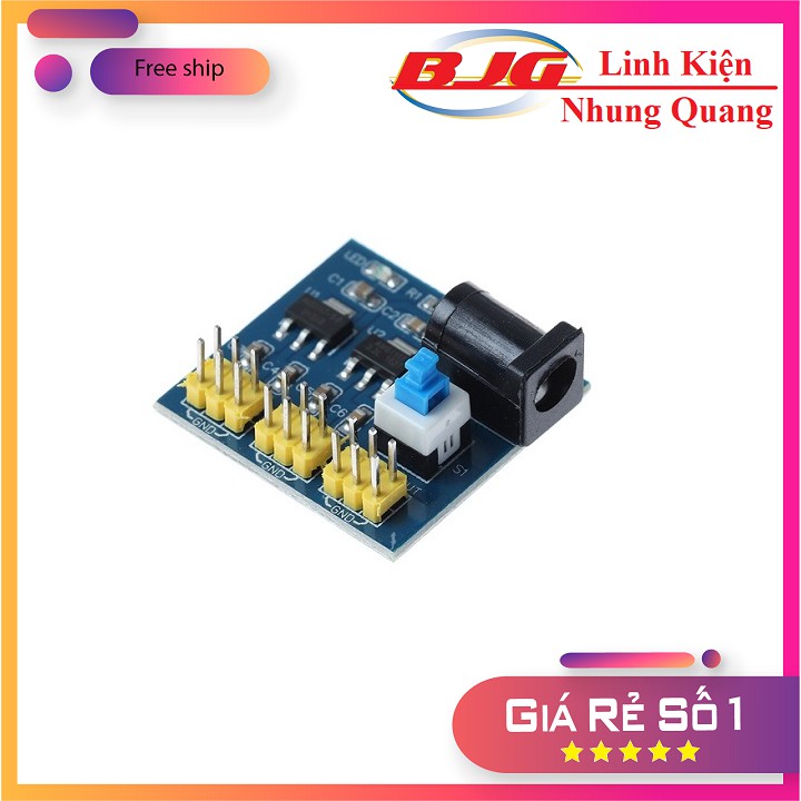 module hạ áp 12v xuống 5v và 3.3v