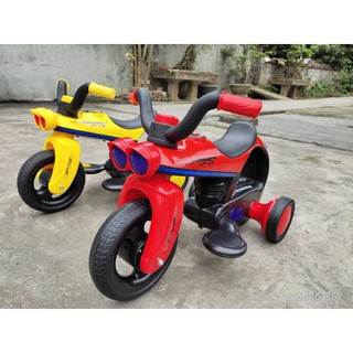 Siêu Xe Mô Tô Điện Joovy Hornet JV1218-MT1 đỏ, vàng