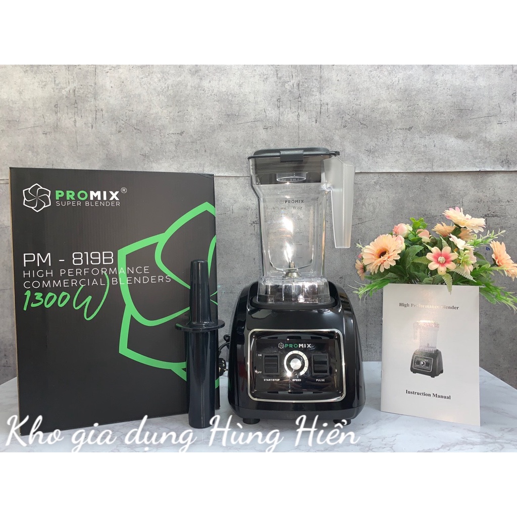 (Mã CHUTHI50 giảm 50K) Máy xay sinh tố công nghiệp Promix PM-819B - Hàng chính hãng BH 36 tháng - phiên bản mới nhất