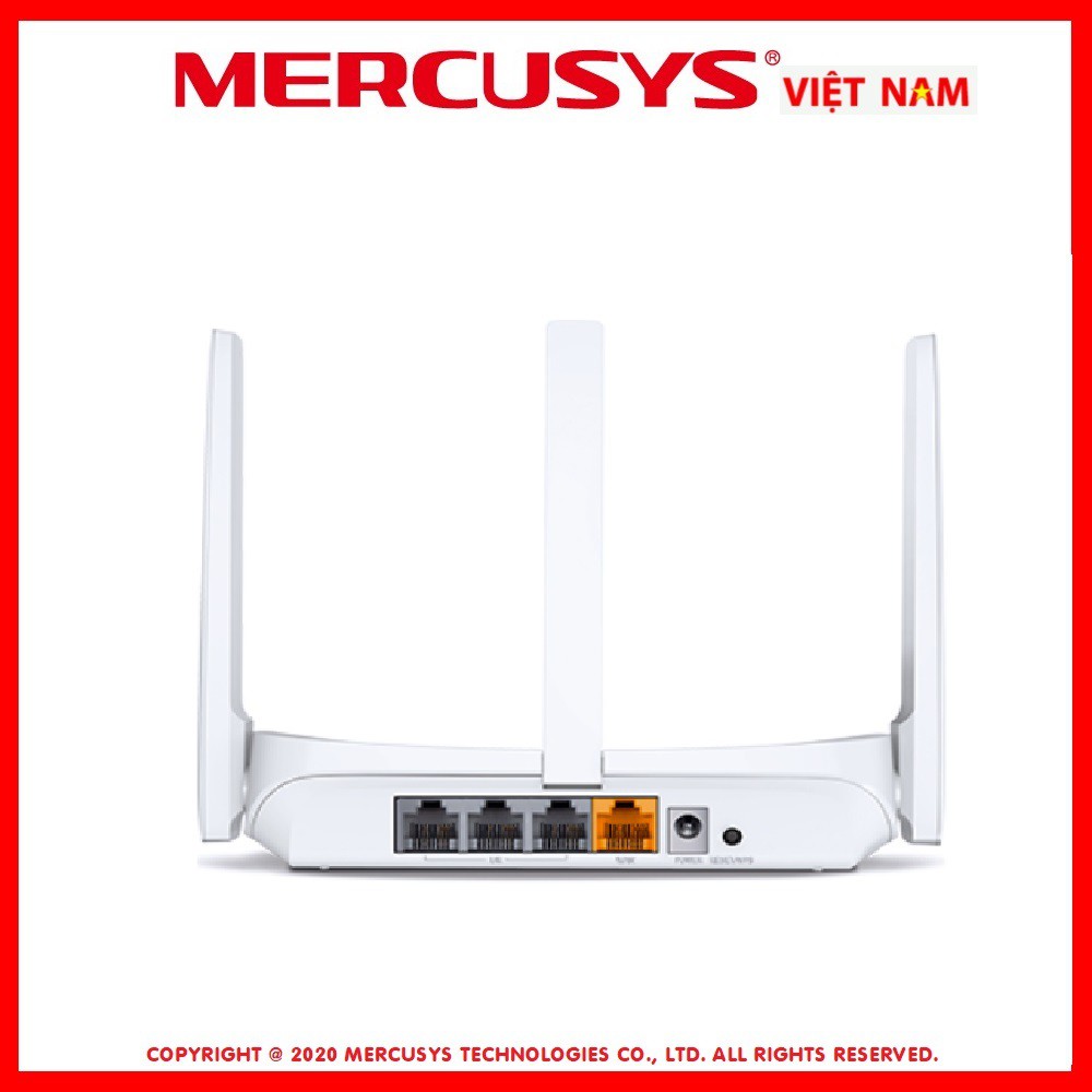 Router bộ phát wifi chuẩn N tốc độ 300Mbps Mercusys MW 305R 300Mbps 3 râu | BigBuy360 - bigbuy360.vn