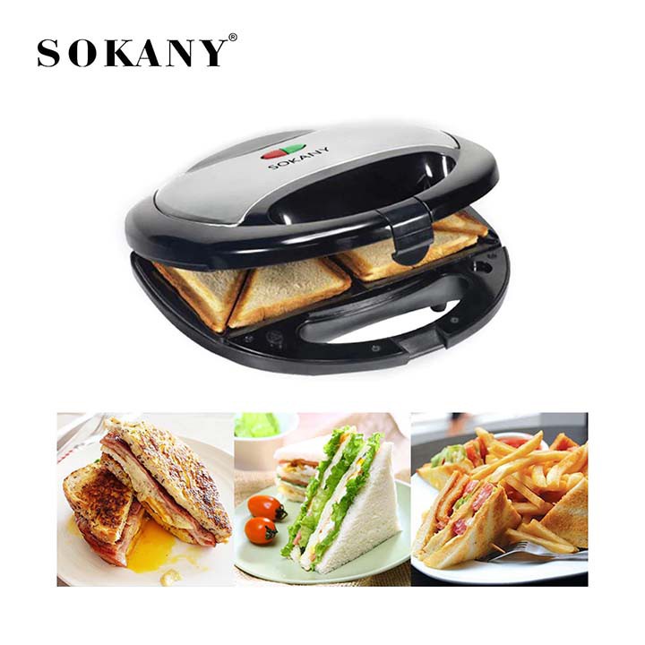 Máy Nướng Bánh Mì Kẹp, Nướng Bánh Sandwich, Làm Bánh Waffle