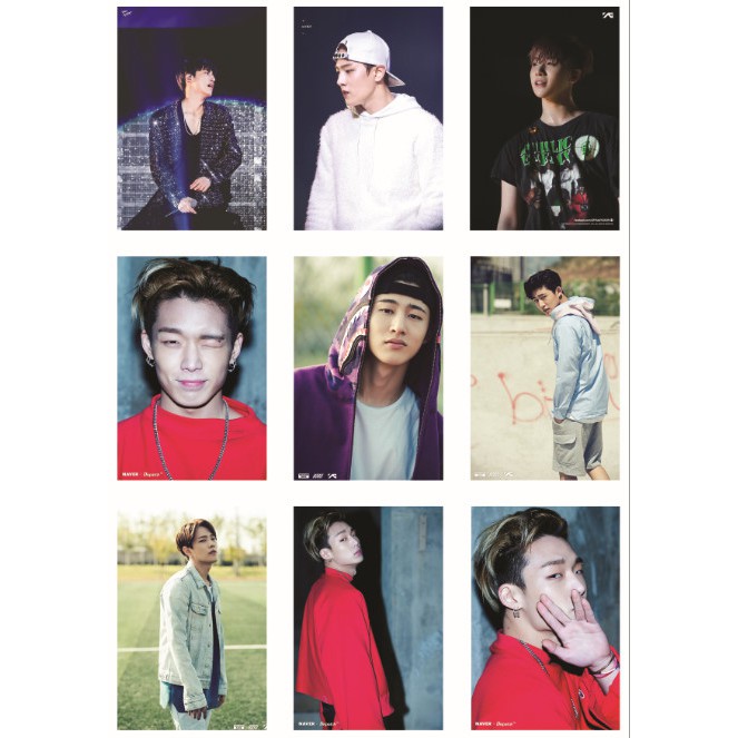 Lomo card ảnh nhóm IKON full 63 ảnh