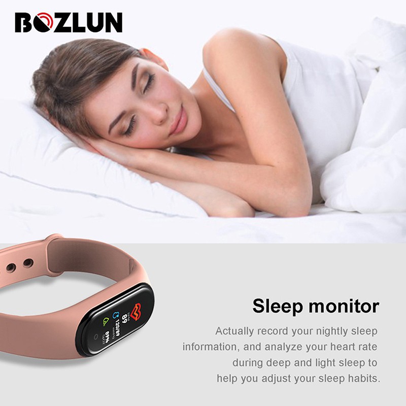 Đồng hồ thông minh SKMEI M5/ M4 chống thấm nước kết nối bluetooth theo dõi nhịp tim thể thao đa năng