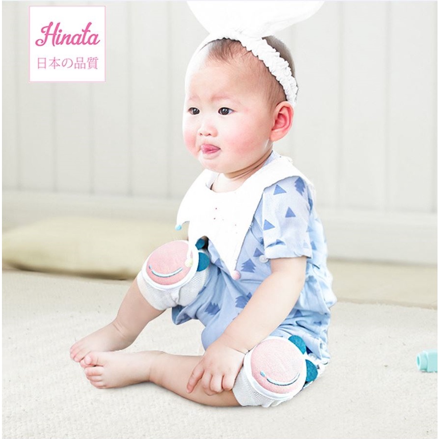 Bó gối tập bò HINATA V10 - Nệm chân dày, bảo vệ cho bé khi tập bò