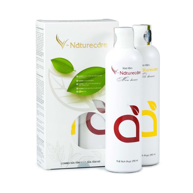 BỘ SẢN PHẨM SỮA TẮM V-NATURECARE