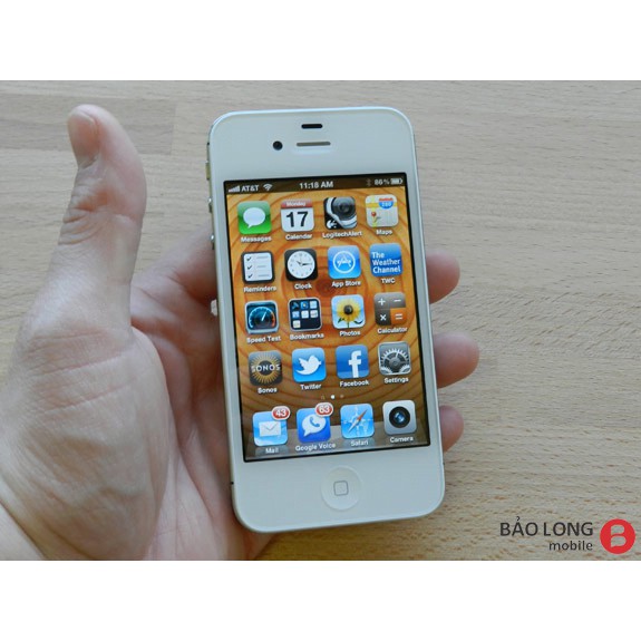 [ Ai - phôn 4 ] [IP4] Điện thoại cũ giá rẻ Phone 4 Quốc tế - nghe gọi fb zalo mess - tặng kèm dây sạc | BigBuy360 - bigbuy360.vn