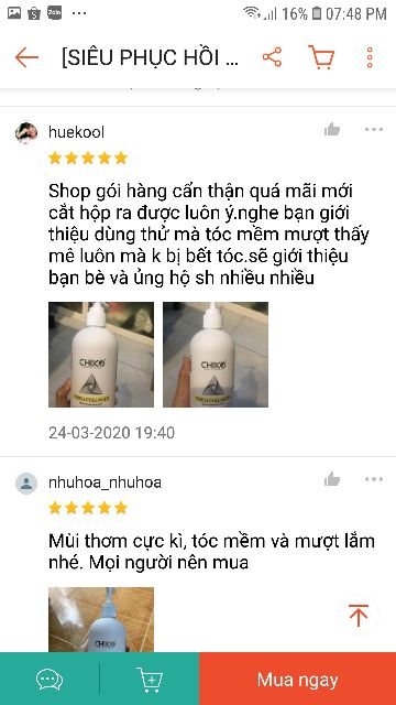 HẤP Ủ TÓC PHỤC HỒI Collagen Chiko Hương Trà Xanh Chai 500ML