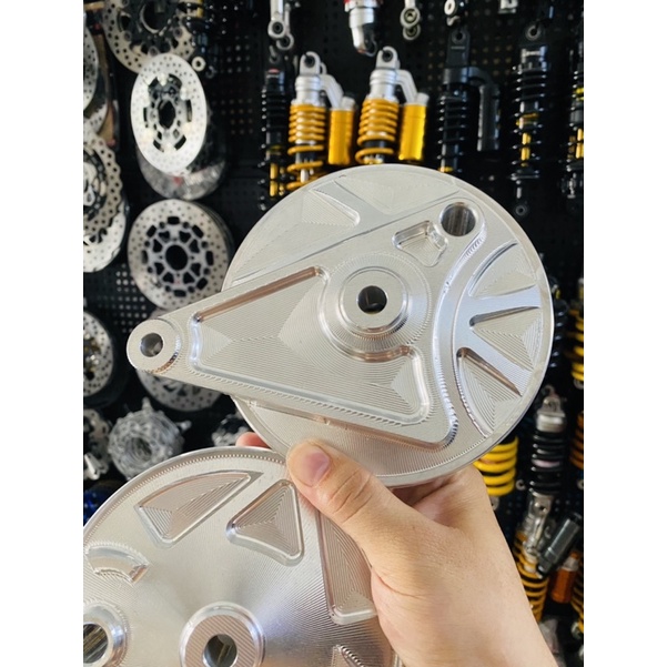 Má đùm cnc nho honda wave dream nhôm 7075