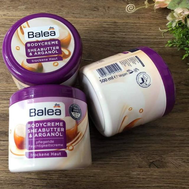 Hàng Đức Dưỡng thể Balea Bodycreme chiết xuất từ hạnh nhân và bỡ mỡ