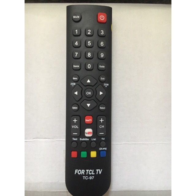 Remote Điều Khiển Smats TCL - Remote Điều khiển TiVi  TCL LCD có YouTube