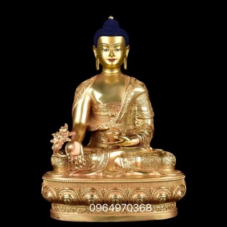 Tượng đồng dược sư 22cm đài loan .