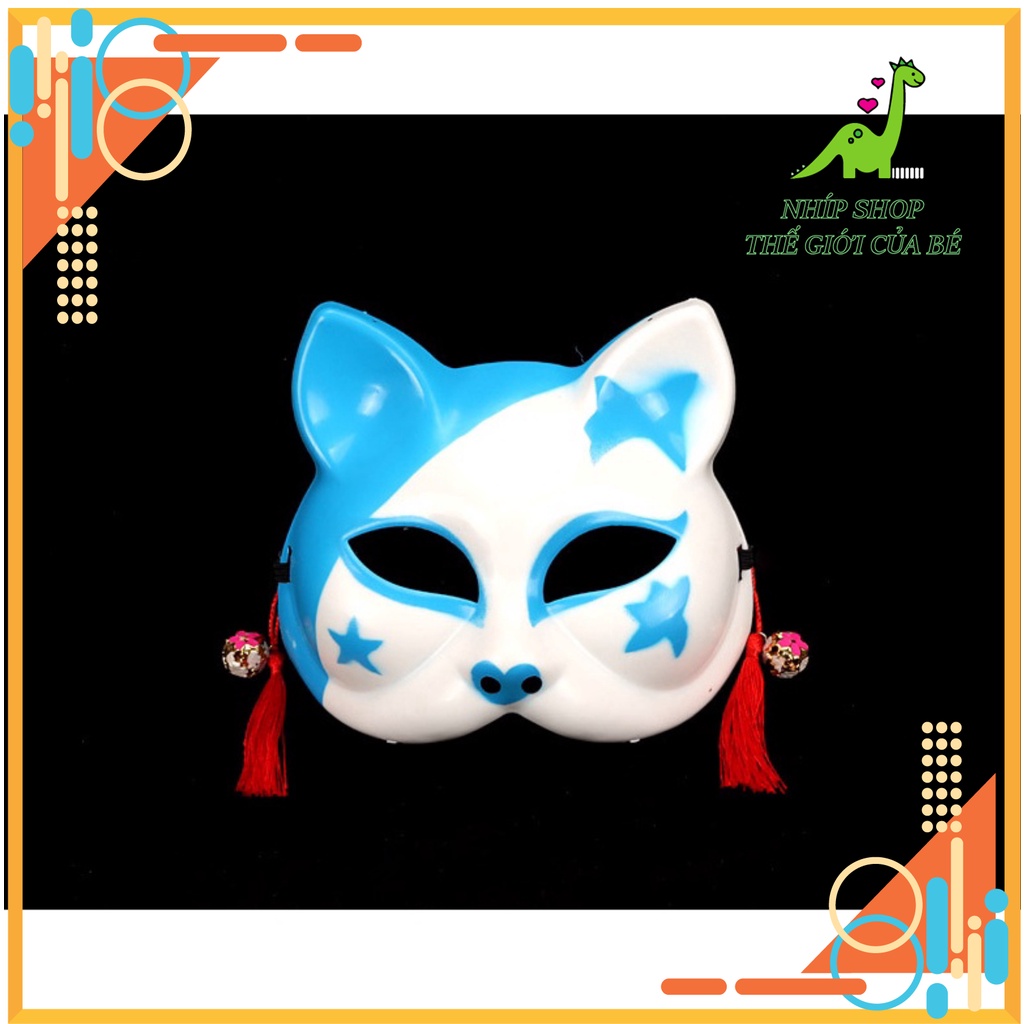 Mặt nạ mèo phong cách nhật bản hoá trang lễ hội Cosplay, Quay Tiktok | BigBuy360 - bigbuy360.vn