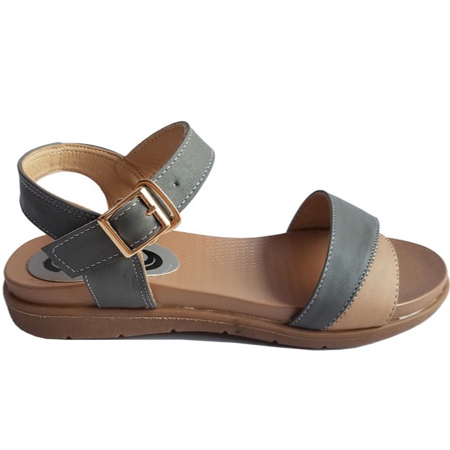 Giày sandal nữ thời trang da bò BIGGBEN HKD169