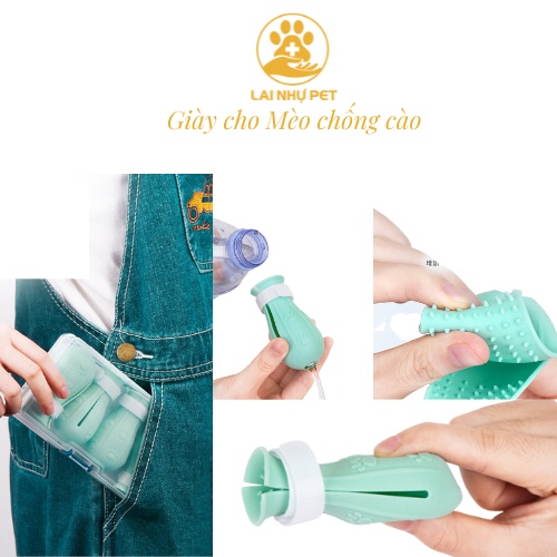 Miếng bọc chân cho chó mèo - LAI NHỰ PET