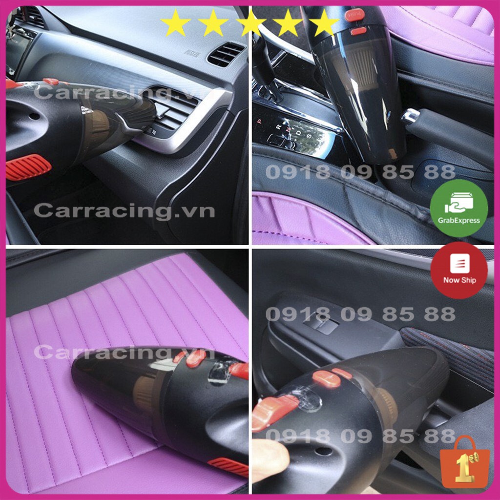 Máy hút bụi CARRACING Máy hút bụi mini cầm tay, lực hút khỏe, công suất lớn dùng trong ô tô - xe hơi - gia đình | BigBuy360 - bigbuy360.vn