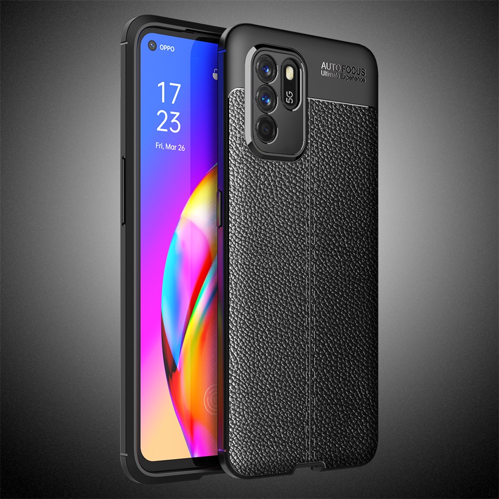 Ốp Điện Thoại Da Mềm Chống Sốc Màu Trơn Thời Trang Cho OPPO Reno 7 8 Z 7Z 8Z 6 Pro Plus 4G 5G Reno8Z A94
