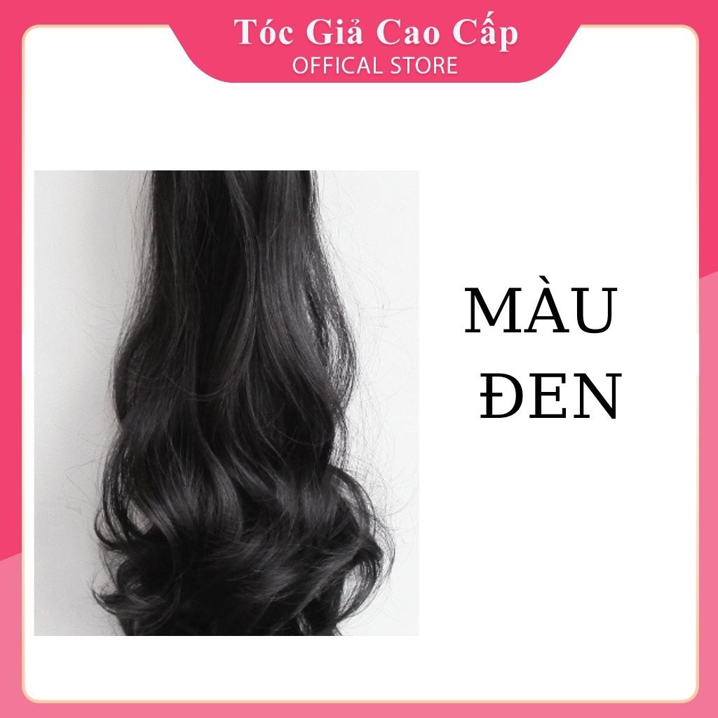 Tóc giả ngoặm ❤️FREESHIP❤️Tóc ngoặm xoăn đuôi bấm phồng chân tóc - n49