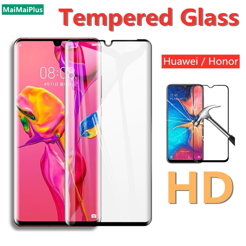 Kính Cường Lực Hd Bảo Vệ Màn Hình Điện Thoại Huawei P40 P30 P20 Mate 40 30 20x10 Pro Plus Lite