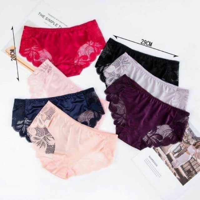 Quần lót ren hoa sau siêu sexy 2160 [BI &amp; CI]