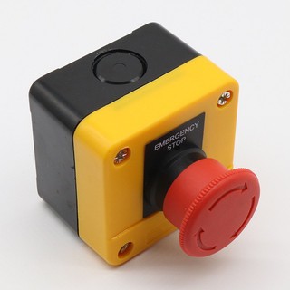 1 Công tắc nút bấm khẩn cấp 1NO + 1NC e-stop chất lượng