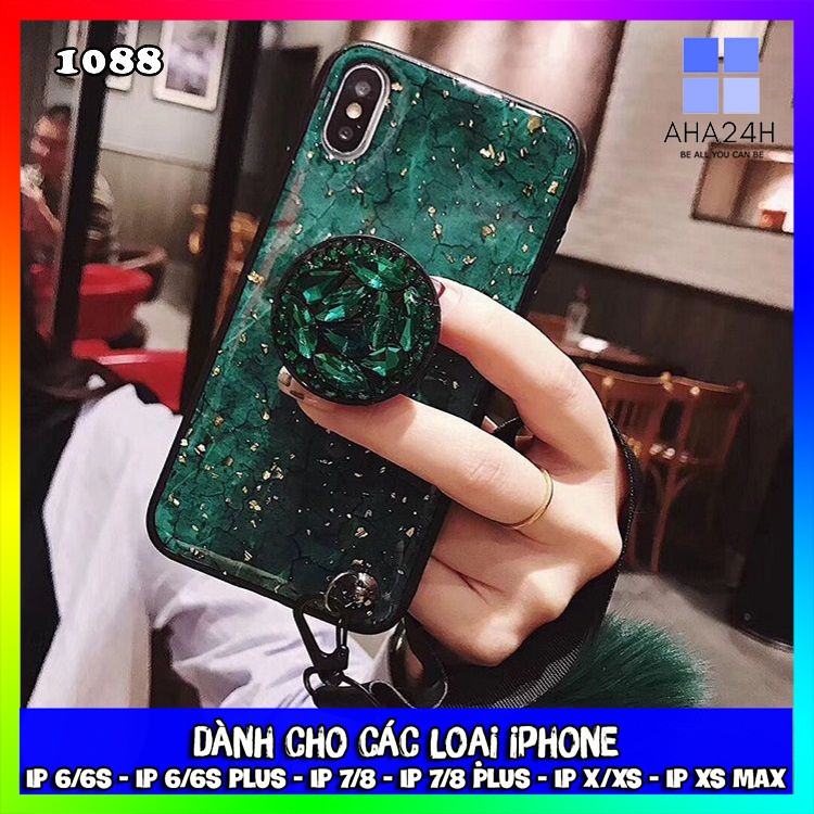 ỐP LƯNG IPHONE HỌA TIẾT CỔ CÓ GIÁ ĐỠ VÀ MÓC LÔNG - ỐP CỨNG (6/6 PLUS/6S/6S PLUS/7/7 PLUS/8/8 PLUS/X/XS/XS MAX) AH1088