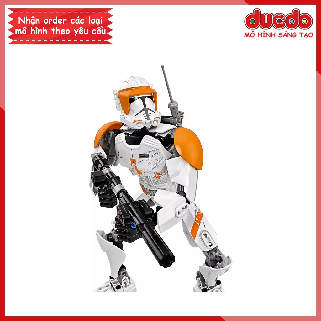 KSZ712 -2 Lắp ghép Clone Commander Cody - Đồ chơi Xếp hình Mô hình Minifigures Star wars 75108