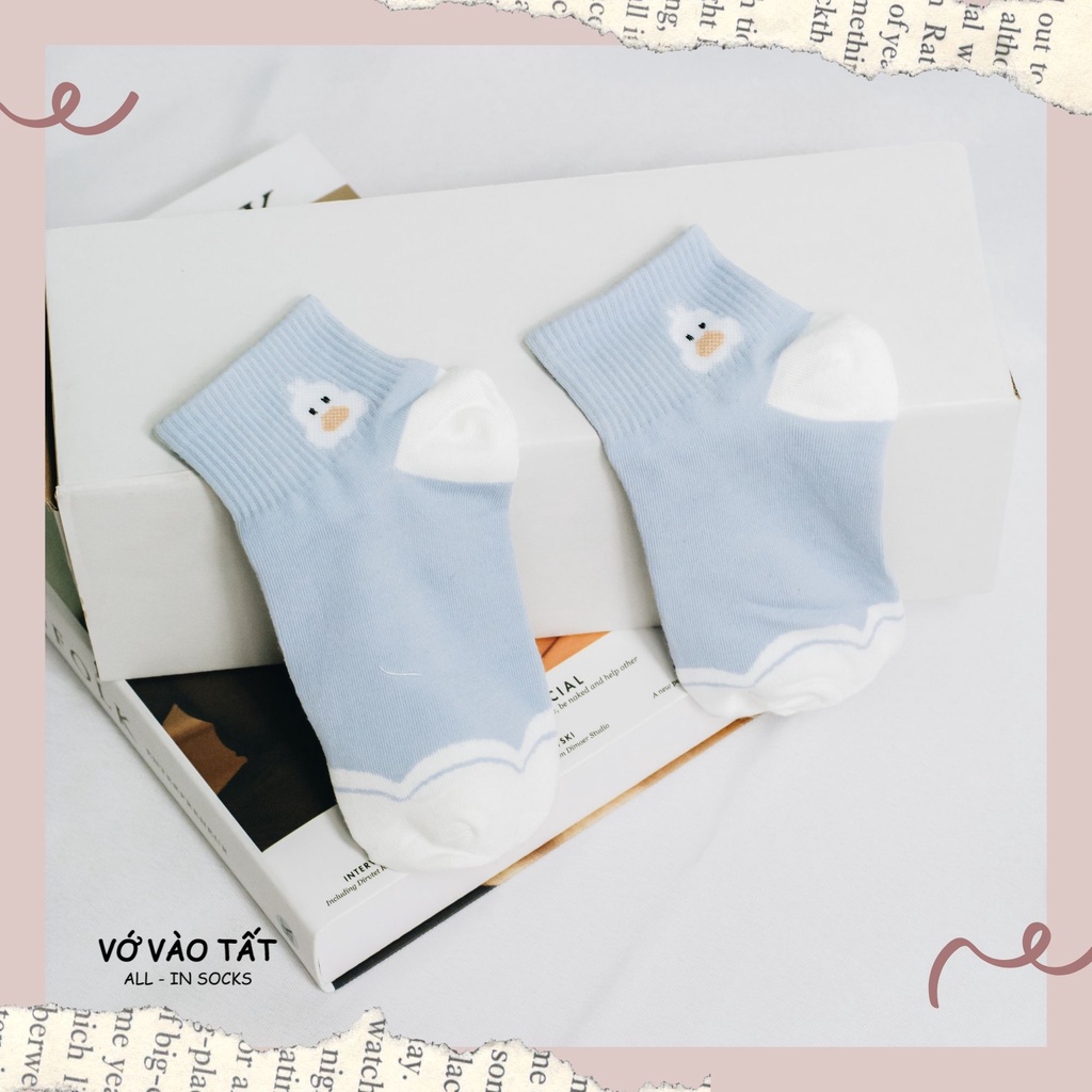 TẤT VỚ NỮ VỊT CON XANH BIỂN