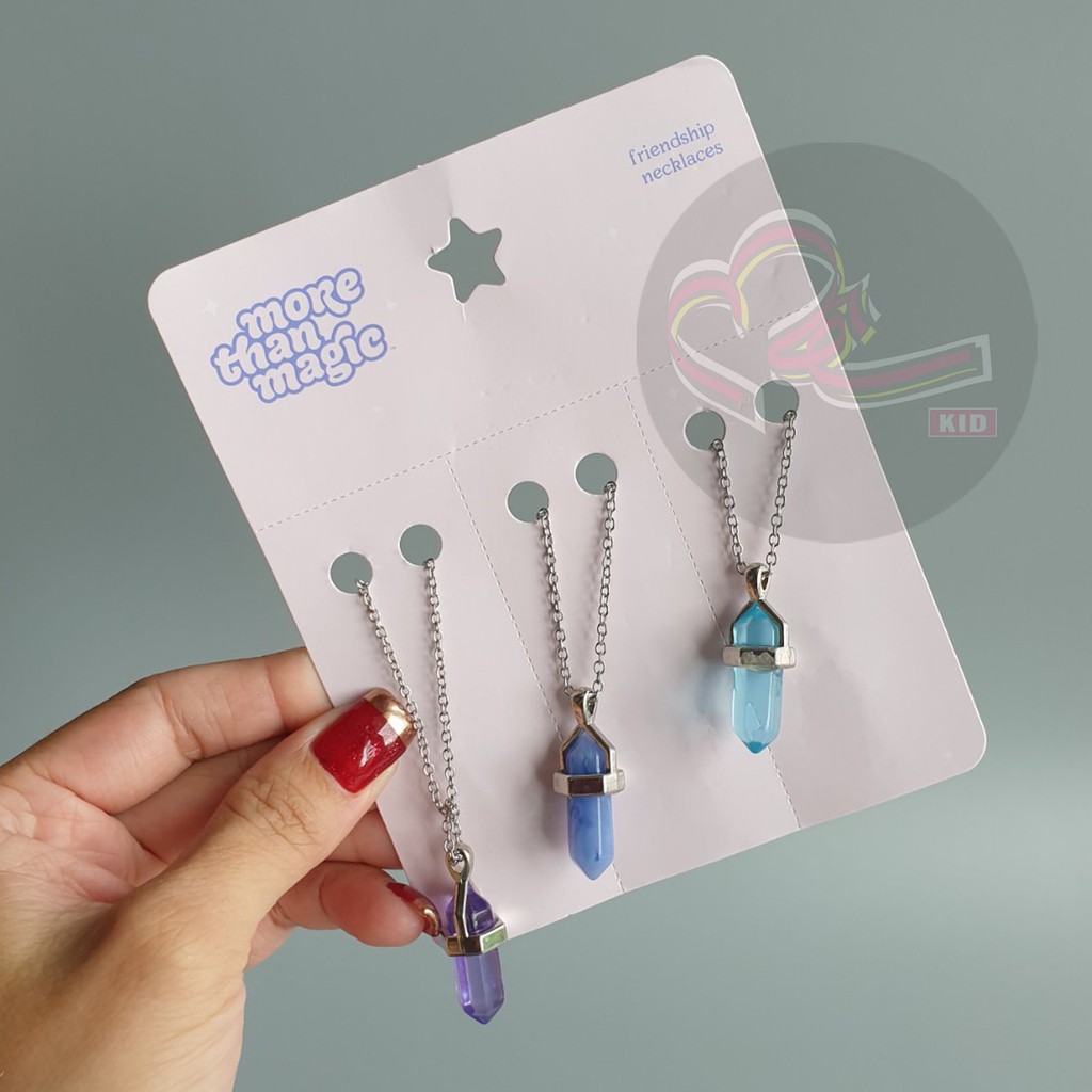 Set dây chuyền ba dây CJ cho bé gái xuất khẩu Mỹ số 1