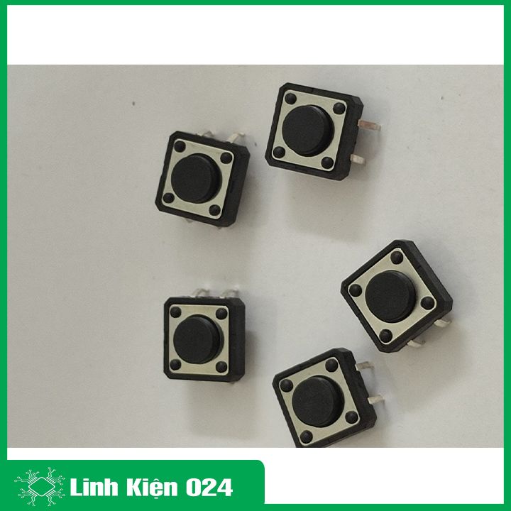 Nút nhấn 4 chân 12x12x5mm