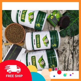 Viên nhàu Noni Green 100% nguyên chất từ trái nhàu