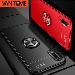 Ốp điện thoại có vòng nhẫn tích hợp nam châm cho Huawei Y7 Pro 2019