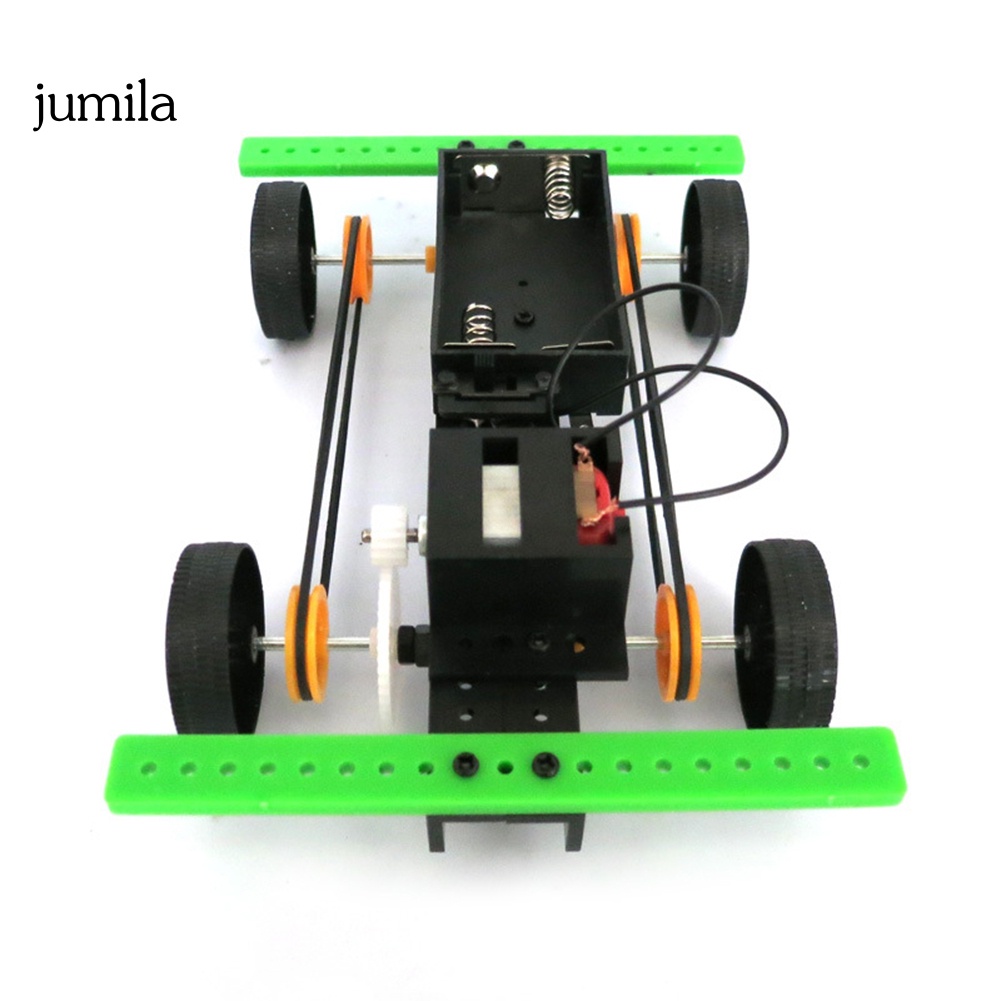 Mô hình xe hơi điện 4WD tự lắp ráp giáo dục sớm cho bé