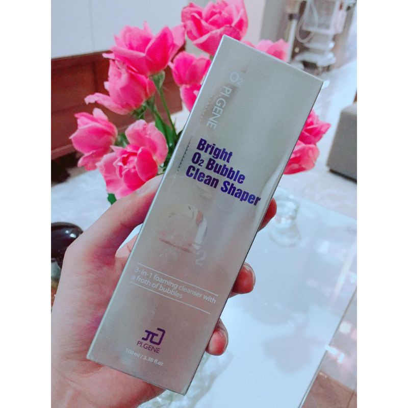 [Mỹ Phẩm Hàn Quốc Chính Hãng]Sữa rửa mặt Bright O2 Bubble Clean Shaper (Thương hiệu Piontech )